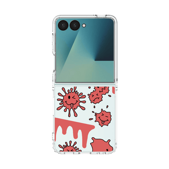 クリアケース［ PAINTING SMILE Red ］