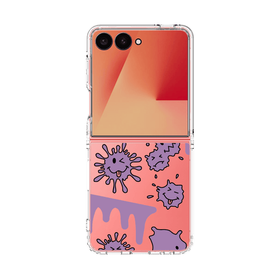 クリアケース［ PAINTING SMILE Purple ］