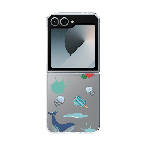 クリアケース［ DRAWING PAPER Blue ］