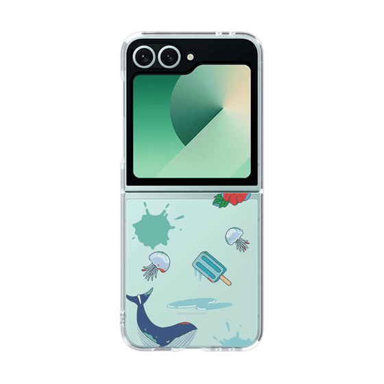 クリアケース［ DRAWING PAPER Blue ］