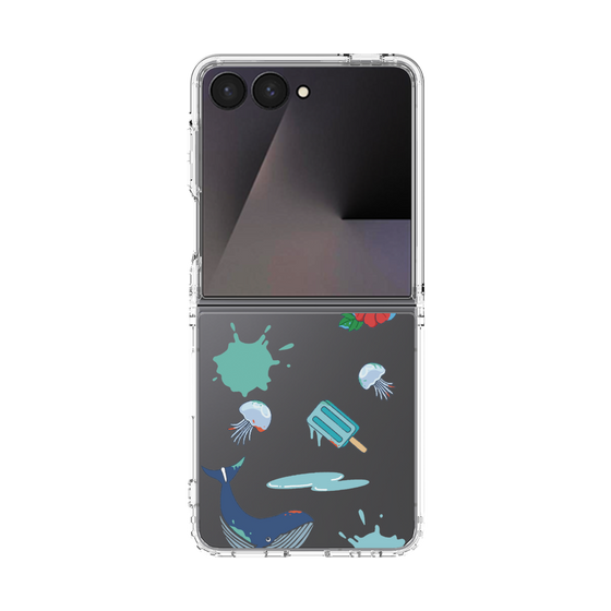 クリアケース［ DRAWING PAPER Blue ］