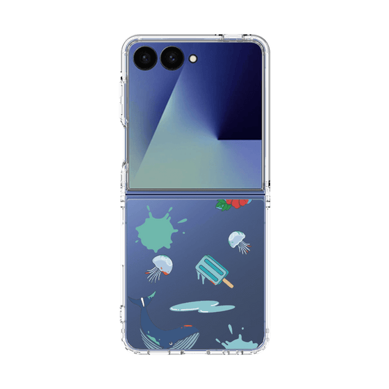 クリアケース［ DRAWING PAPER Blue ］