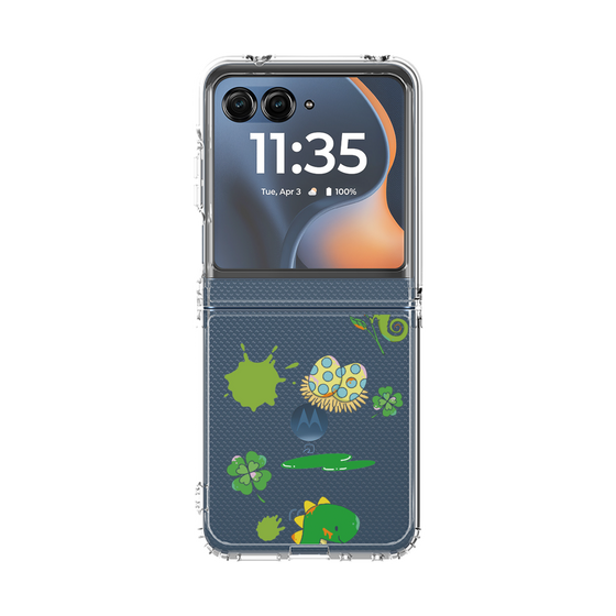 クリアケース［ DRAWING PAPER Green ］