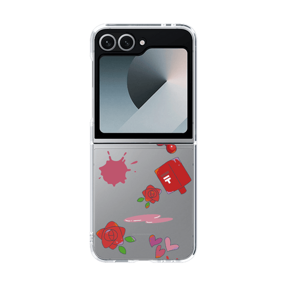 クリアケース［ DRAWING PAPER Red ］