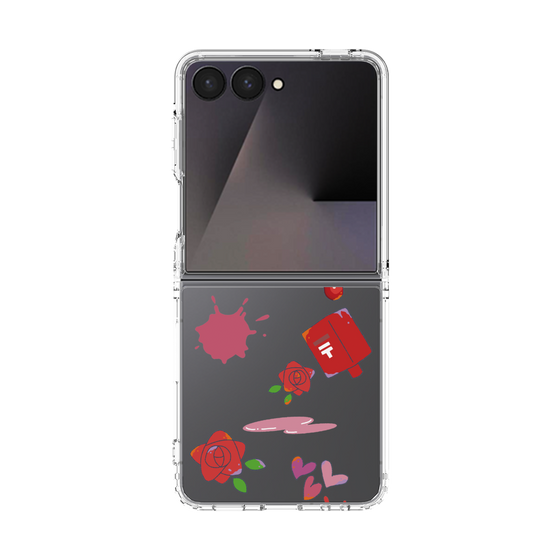 クリアケース［ DRAWING PAPER Red ］