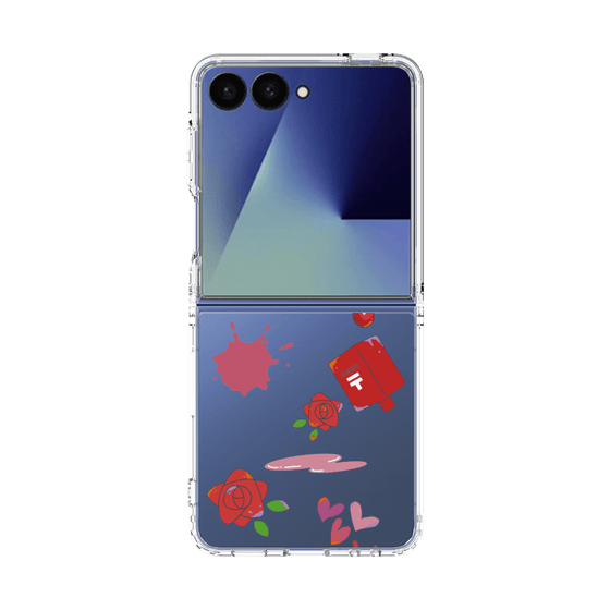 クリアケース［ DRAWING PAPER Red ］