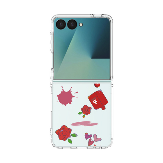 クリアケース［ DRAWING PAPER Red ］