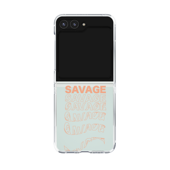 クリアケース［ SAVAGE Orange ］