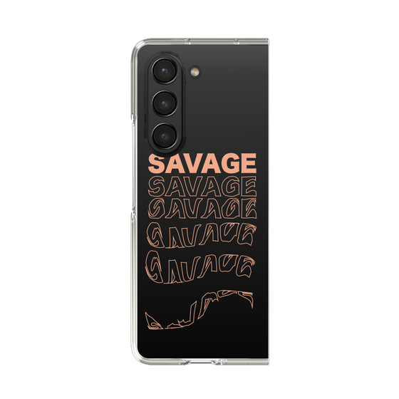 クリアケース［ SAVAGE Orange ］