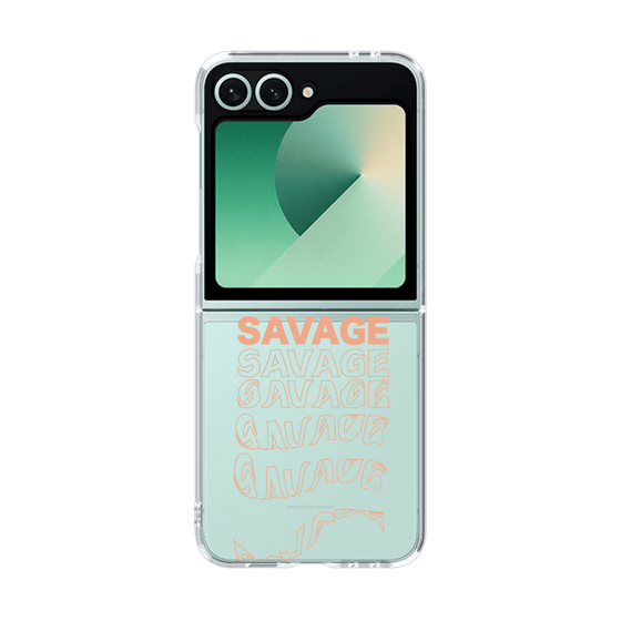 クリアケース［ SAVAGE Orange ］