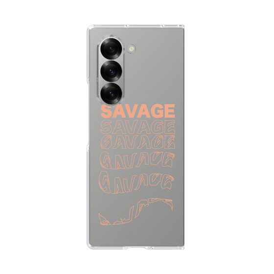 クリアケース［ SAVAGE Orange ］