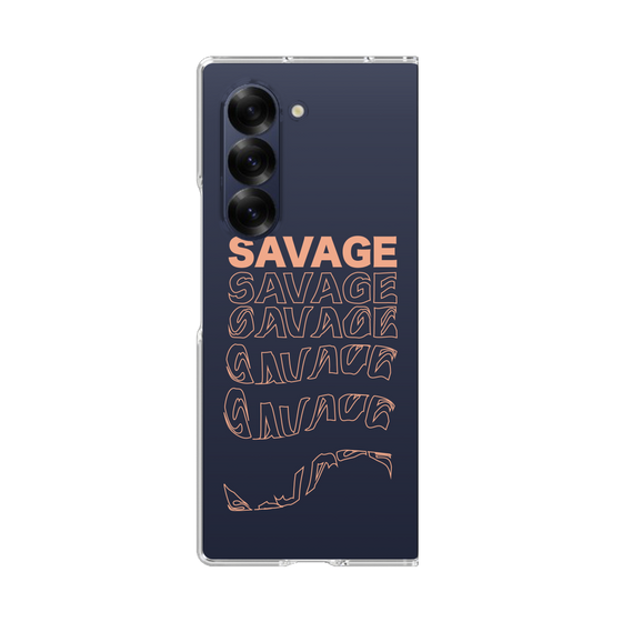 クリアケース［ SAVAGE Orange ］