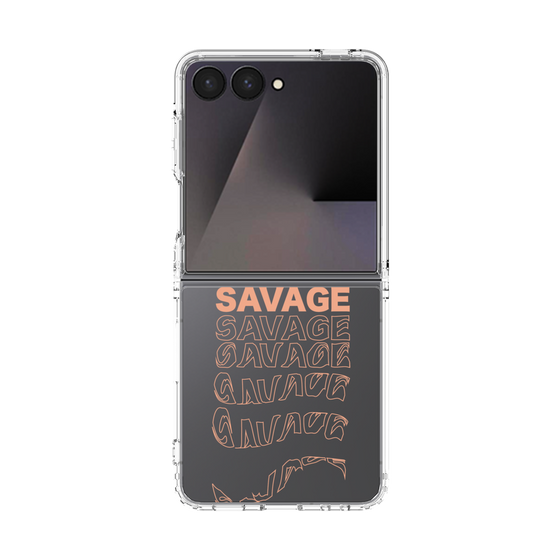 クリアケース［ SAVAGE Orange ］