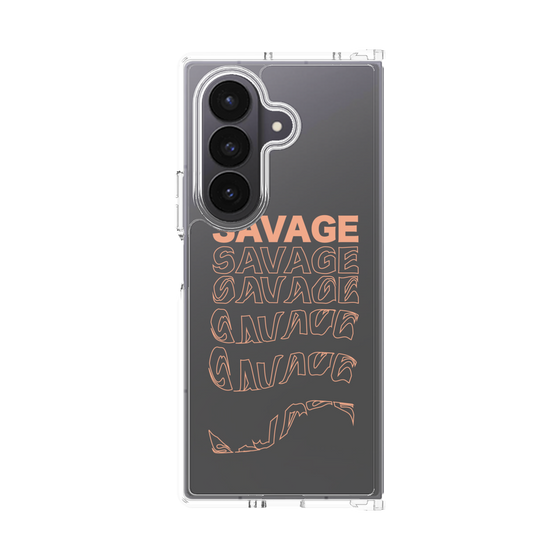 クリアケース［ SAVAGE Orange ］