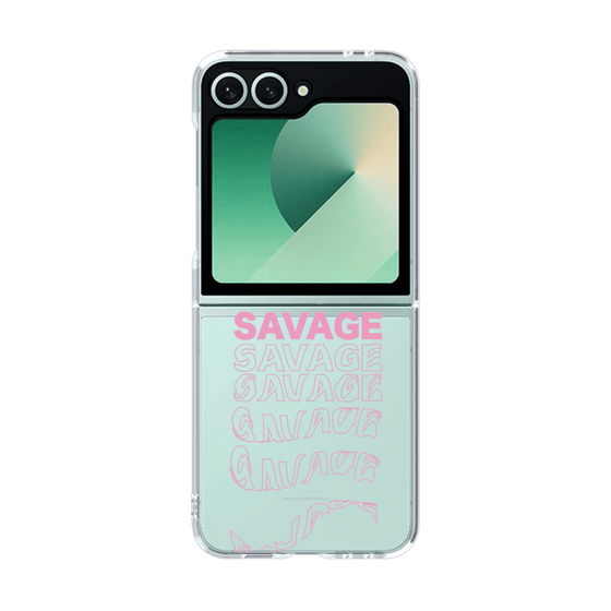 クリアケース［ SAVAGE Pink ］