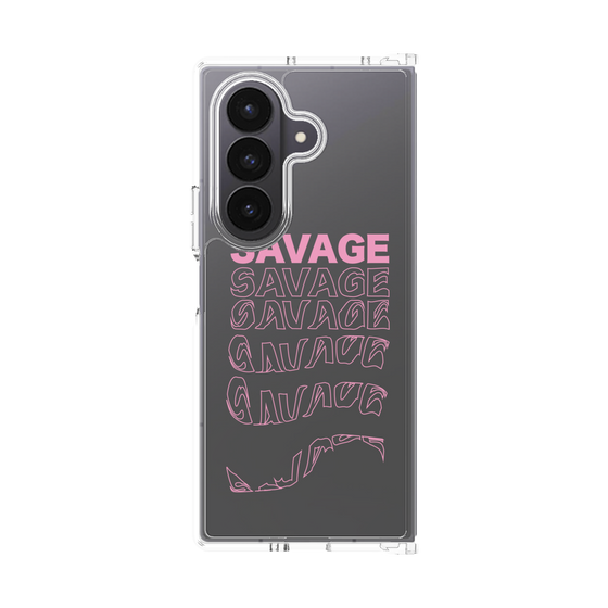 クリアケース［ SAVAGE Pink ］