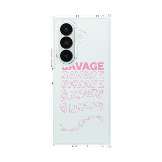 クリアケース［ SAVAGE Pink ］