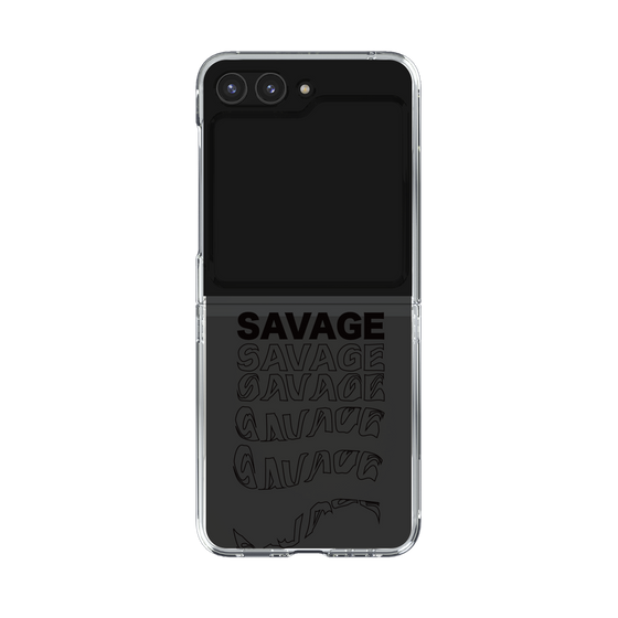 クリアケース［ SAVAGE Black ］