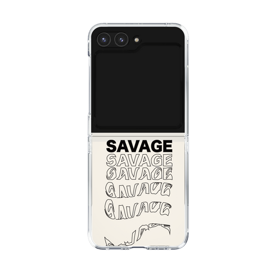 クリアケース［ SAVAGE Black ］