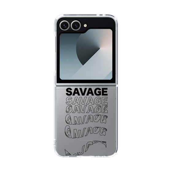 クリアケース［ SAVAGE Black ］