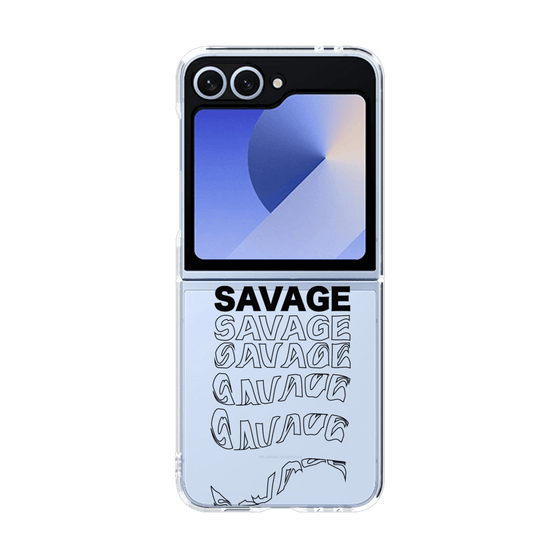 クリアケース［ SAVAGE Black ］