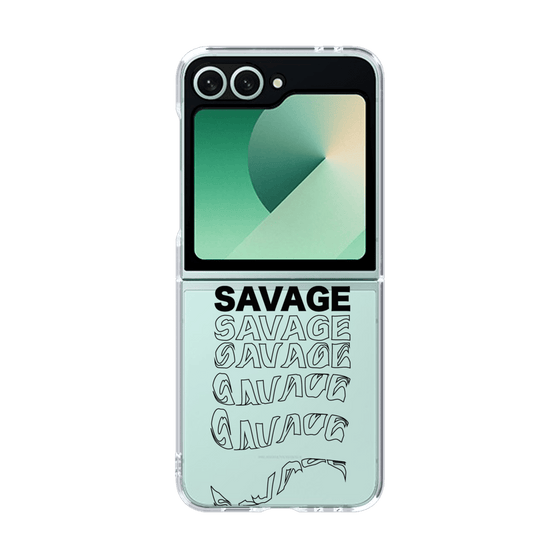 クリアケース［ SAVAGE Black ］