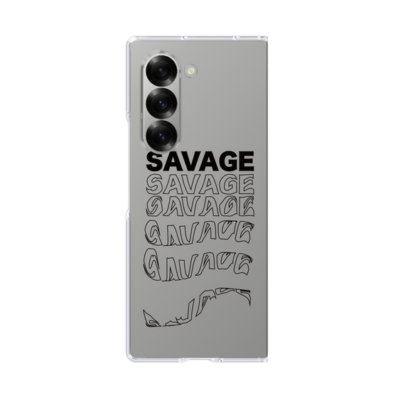 クリアケース［ SAVAGE Black ］