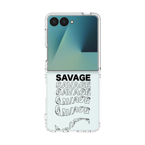 クリアケース［ SAVAGE Black ］