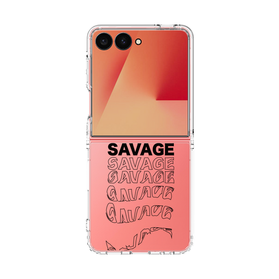 クリアケース［ SAVAGE Black ］