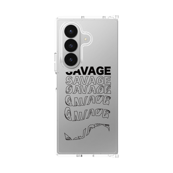 クリアケース［ SAVAGE Black ］
