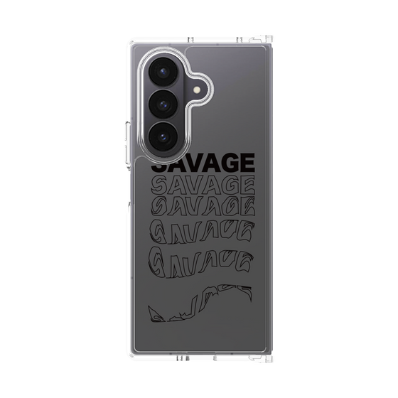 クリアケース［ SAVAGE Black ］