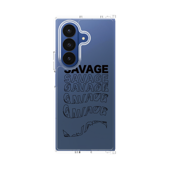 クリアケース［ SAVAGE Black ］