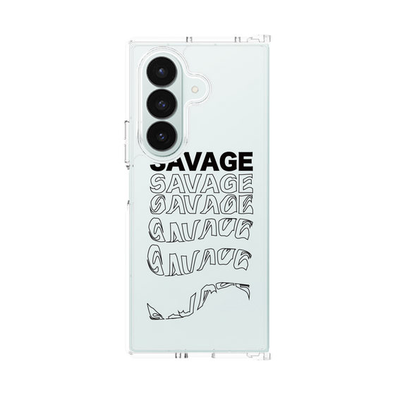 クリアケース［ SAVAGE Black ］