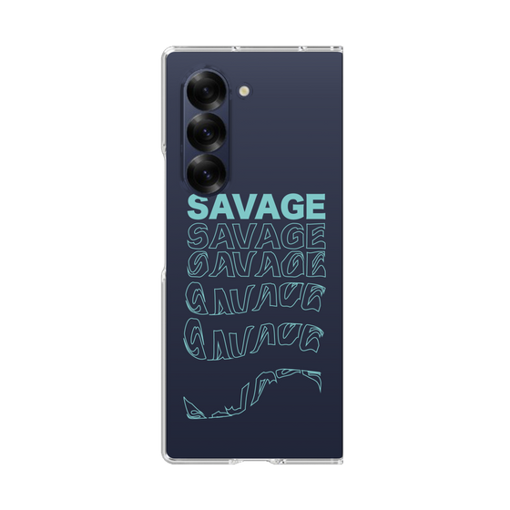 クリアケース［ SAVAGE Blue ］