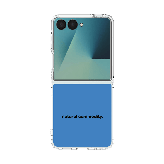 クリアケース［ NATURAL COMMODITY Blue ］