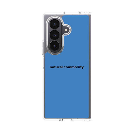 クリアケース［ NATURAL COMMODITY Blue ］