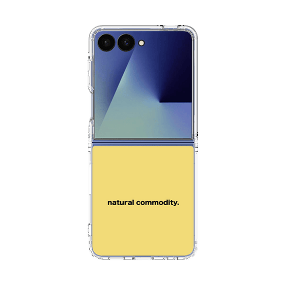 クリアケース［ NATURAL COMMODITY Yellow ］