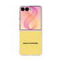 クリアケース［ NATURAL COMMODITY Yellow ］