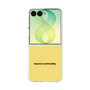 クリアケース［ NATURAL COMMODITY Yellow ］