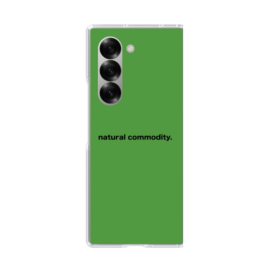 クリアケース［ NATURAL COMMODITY Green ］