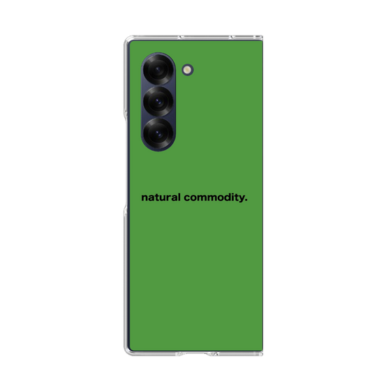 クリアケース［ NATURAL COMMODITY Green ］