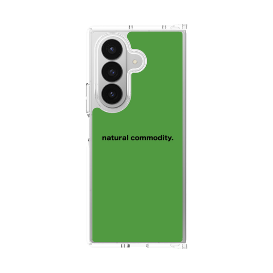 クリアケース［ NATURAL COMMODITY Green ］