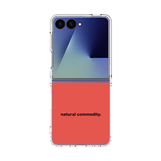 クリアケース［ NATURAL COMMODITY Red ］