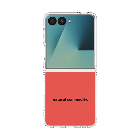 クリアケース［ NATURAL COMMODITY Red ］