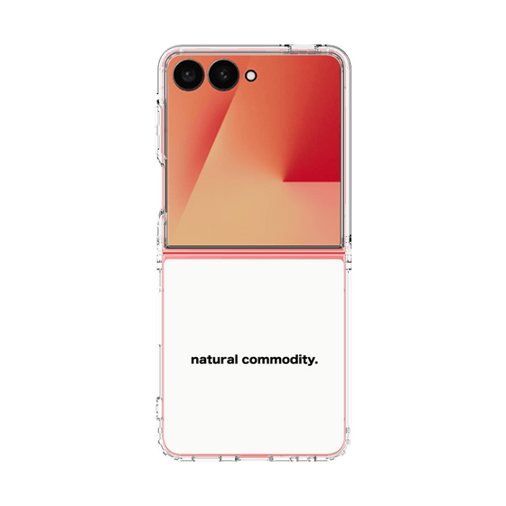 クリアケース［ NATURAL COMMODITY White ］