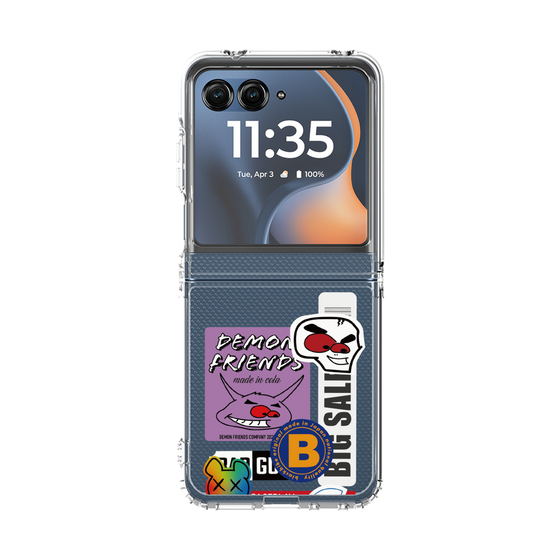 クリアケース［ Demon Friends Sticker .4 ］