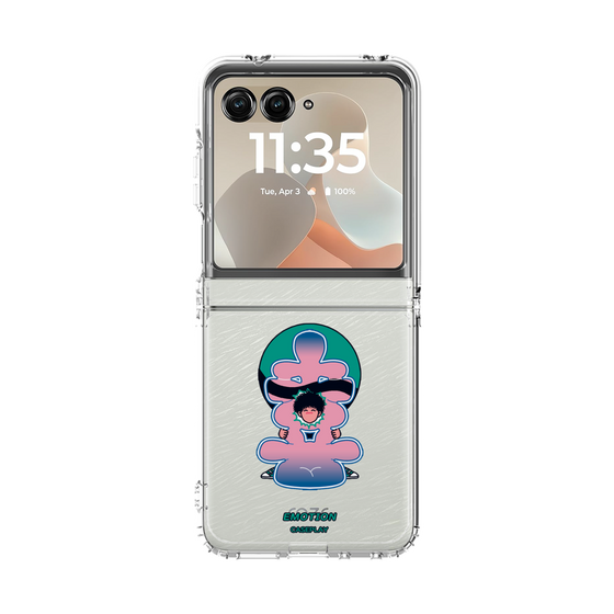 クリアケース［ 喜怒アイ楽 -喜- ］