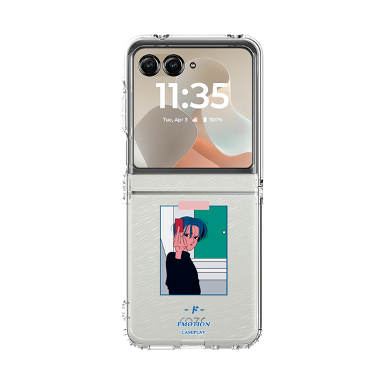 クリアケース［ 喜怒アイ楽 -怒- ］