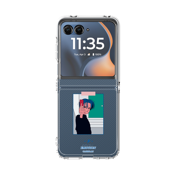 クリアケース［ 喜怒アイ楽 -怒- ］