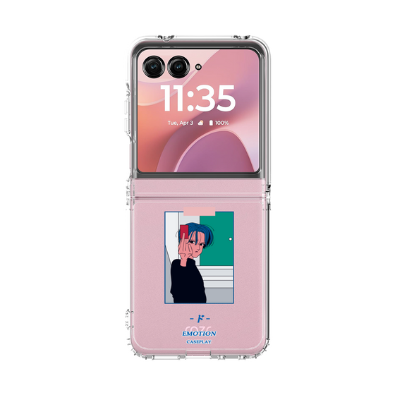 クリアケース［ 喜怒アイ楽 -怒- ］